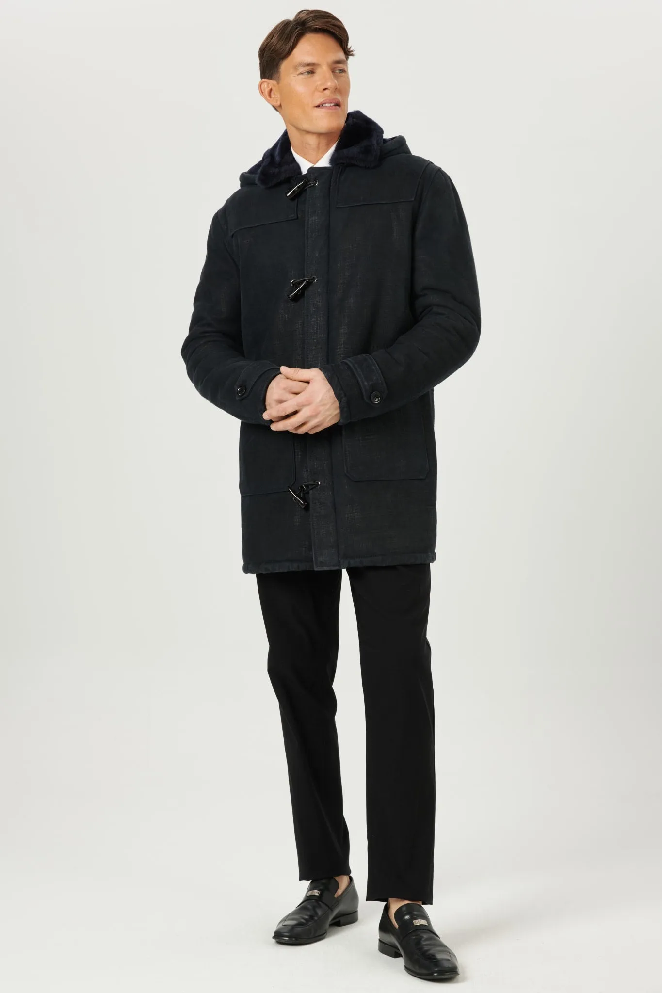 Men's Merino Shearling Lamb Parka