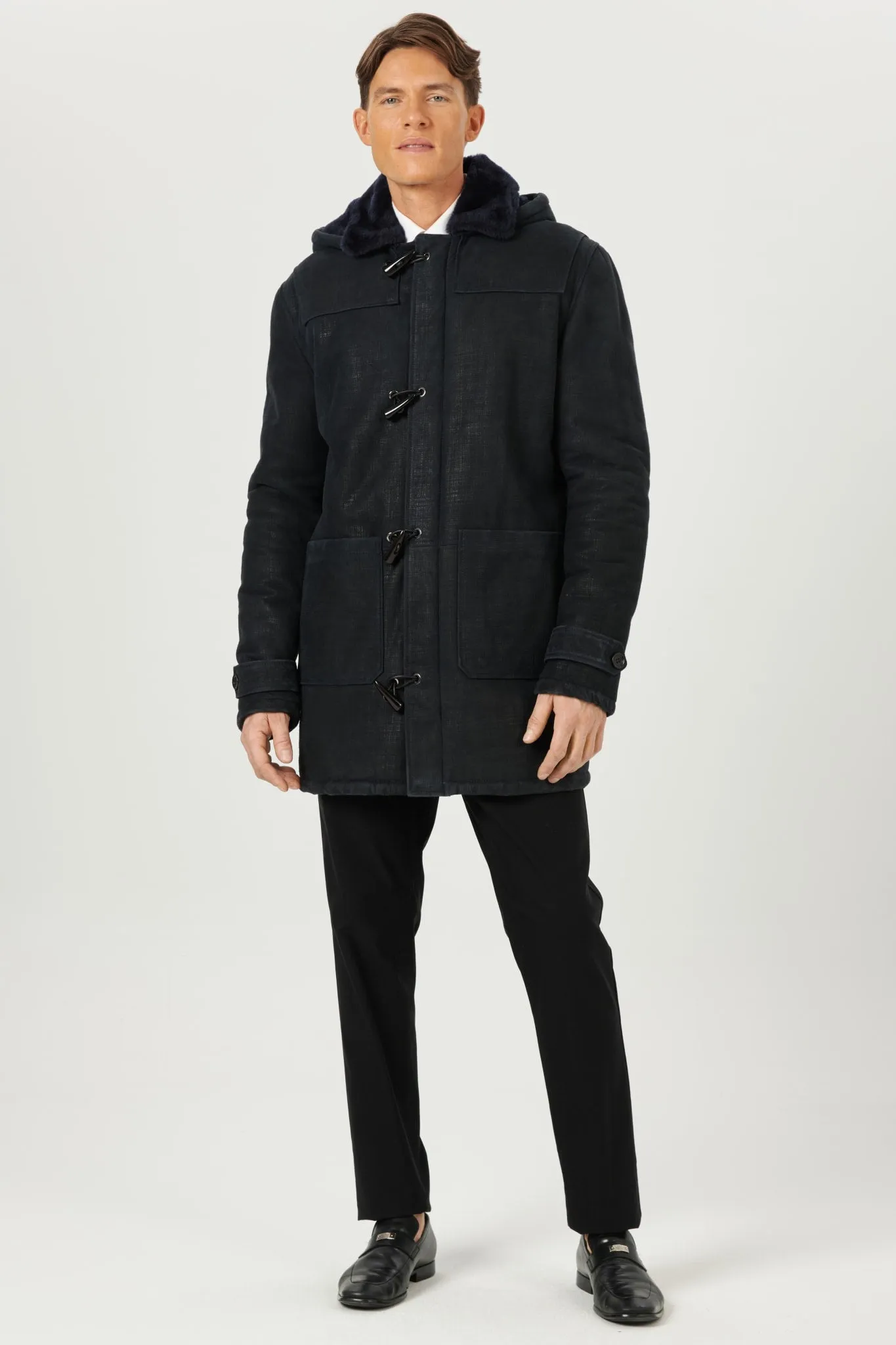 Men's Merino Shearling Lamb Parka