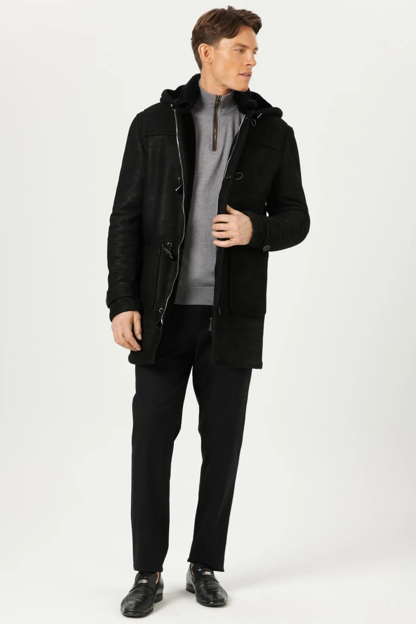 Men's Merino Shearling Lamb Parka