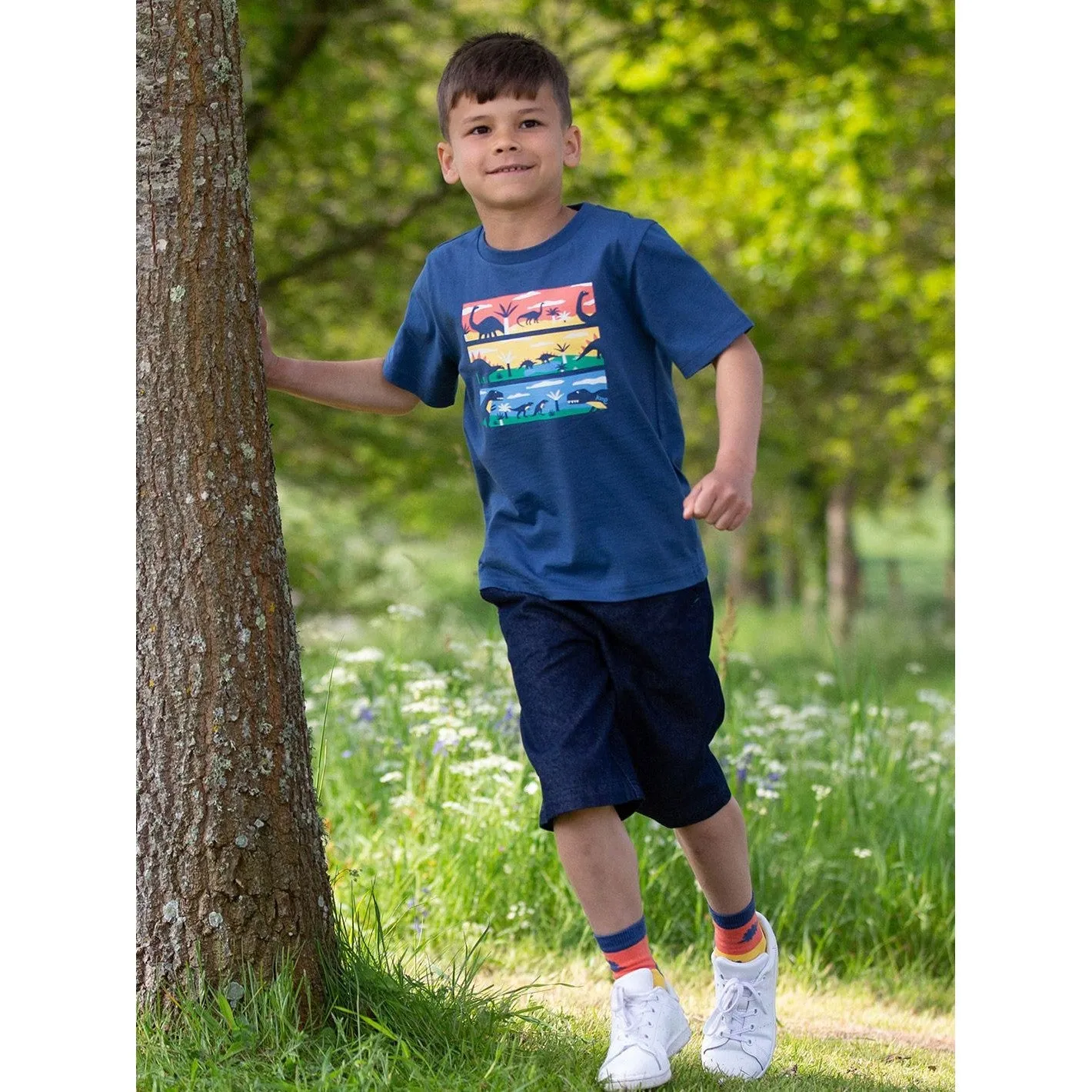 Mesozoic Era Short Sleeve Shirt - 2 Left Size 9-11 & 11-13 years