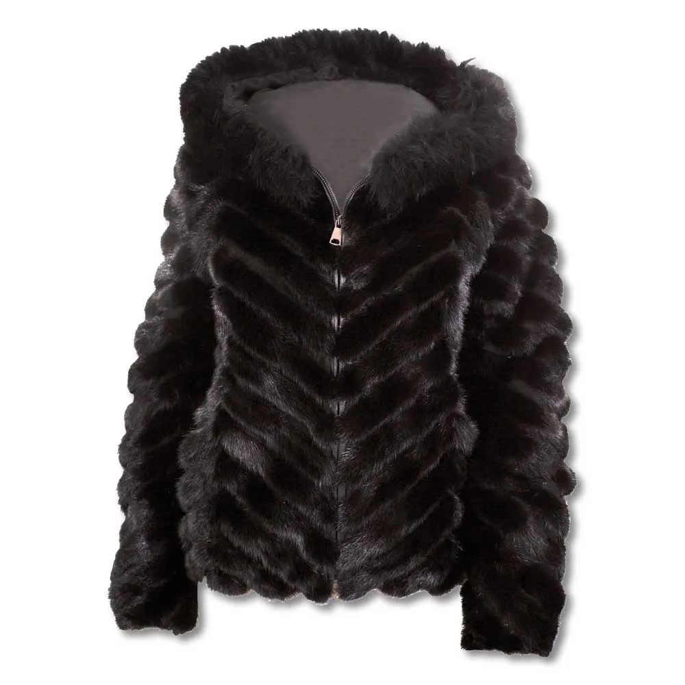 Mink Bomber Jacket