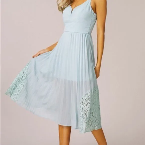 Mint Mid-Length Cocktail Dress