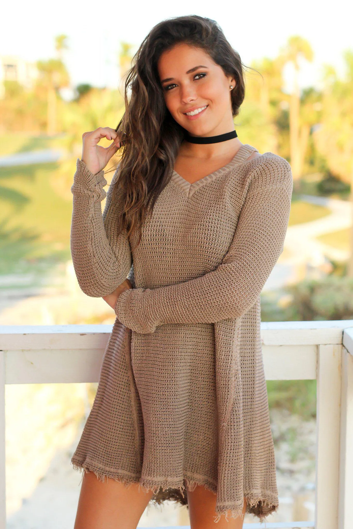 Mocha Tunic Sweater