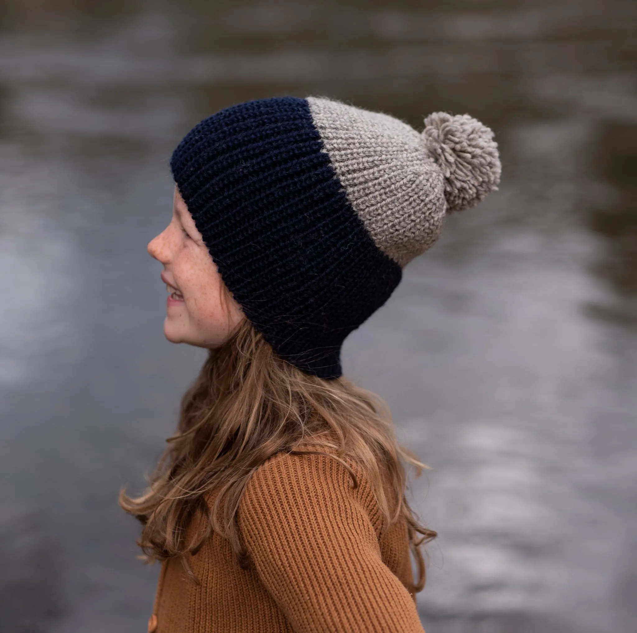 Mountain Merino Beanie Navy