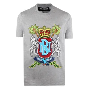 Neil Barrett Coat of Arms Print T-shirt