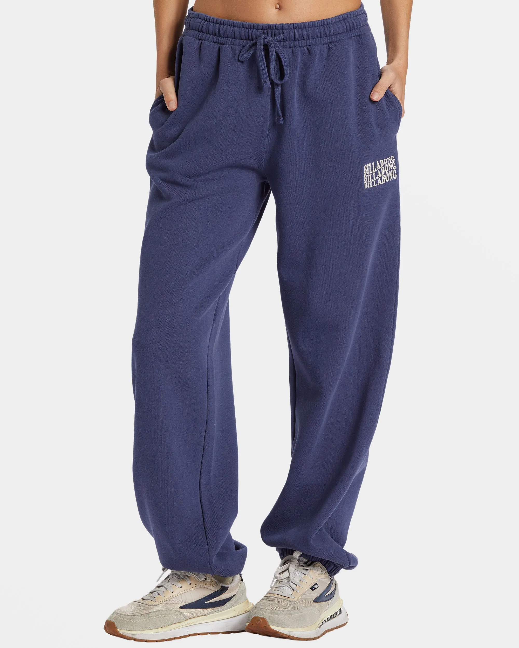 Palmin Elastic Waist Joggers - I Sea Indigo