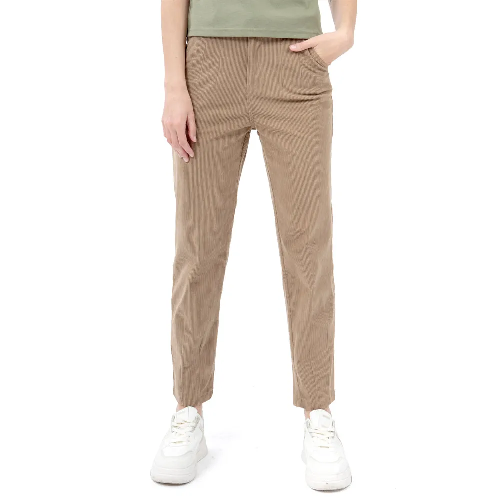 PANTALÓN PARA MUJER CORDUROY FASHION WITH BELTS FOREVER 21