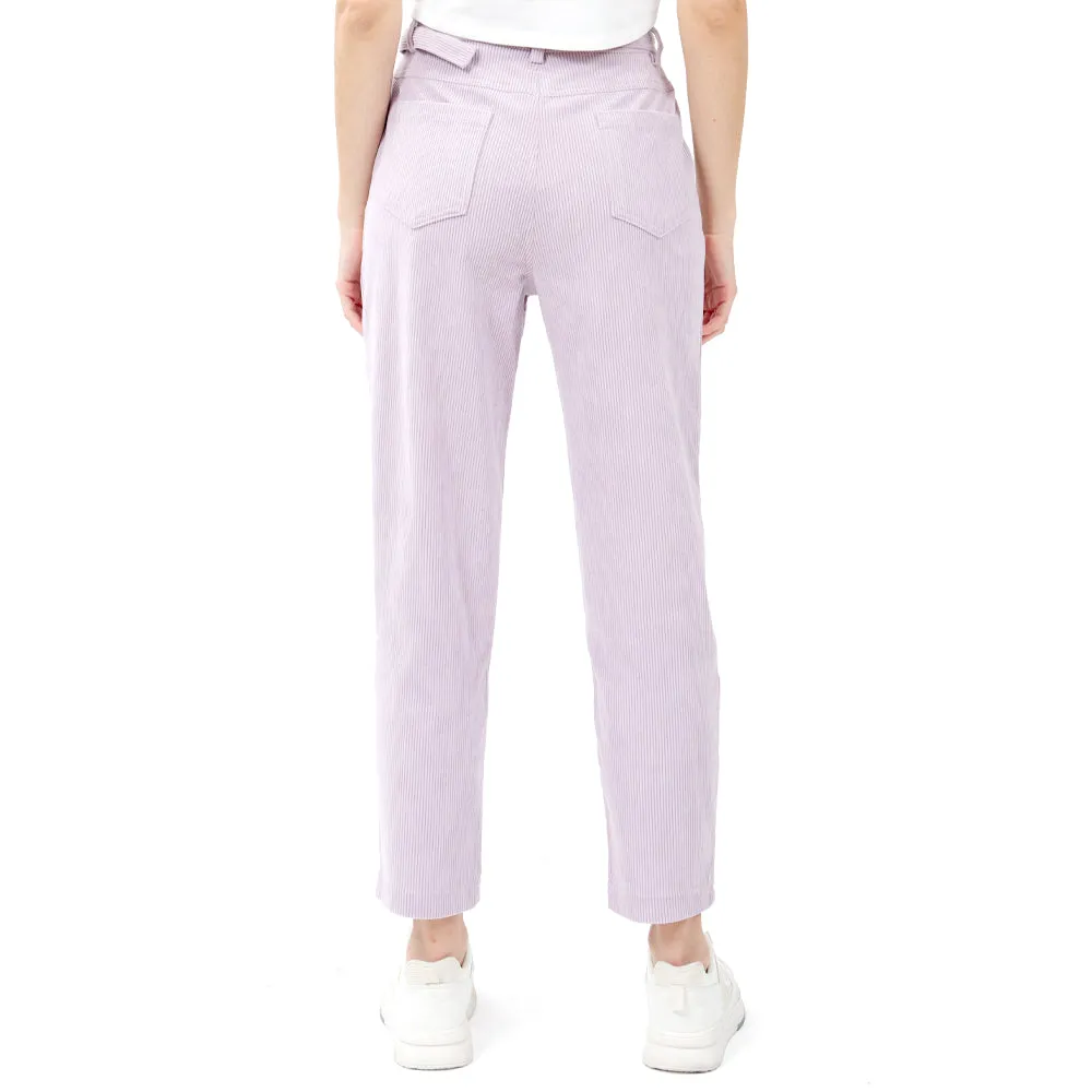 PANTALÓN PARA MUJER CORDUROY FASHION WITH BELTS FOREVER 21