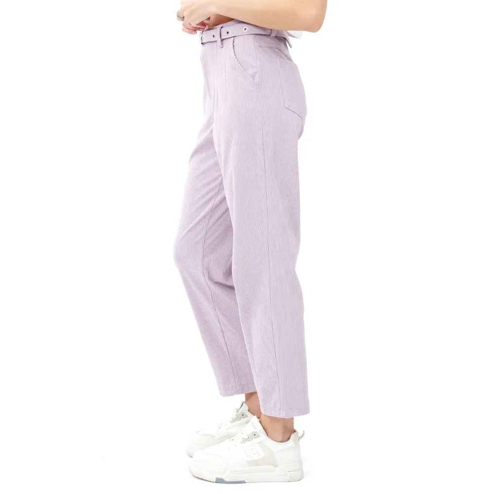 PANTALÓN PARA MUJER CORDUROY FASHION WITH BELTS FOREVER 21