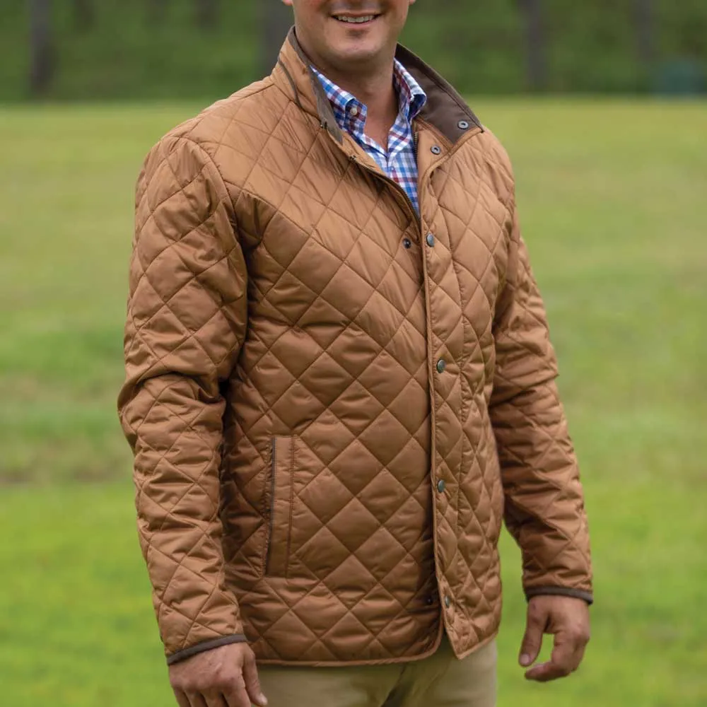 Peter Millar Suffolk Quilted Travel Coat