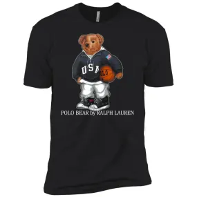 Polo Bear Ralph Lauren Shirt Men Short Sleeve T-Shirt