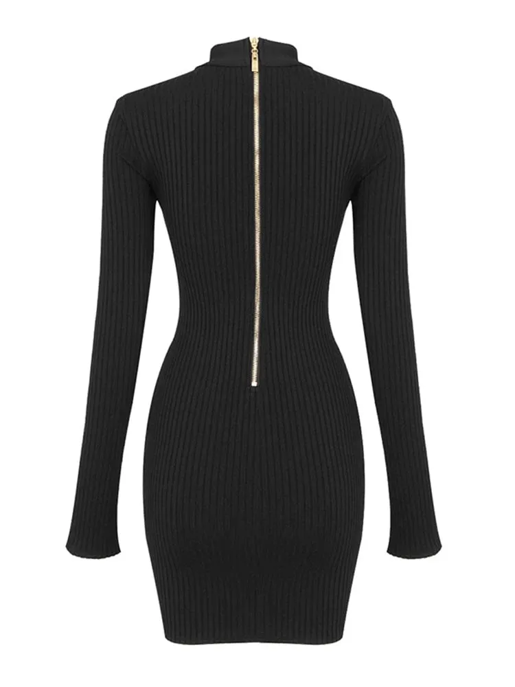 Pre Order:  Knots Mesh Bodycon Dress