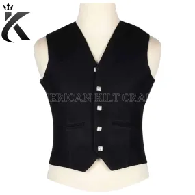 Premium Argyle Five Buttons Vest - A Touch of Scottish Elegance