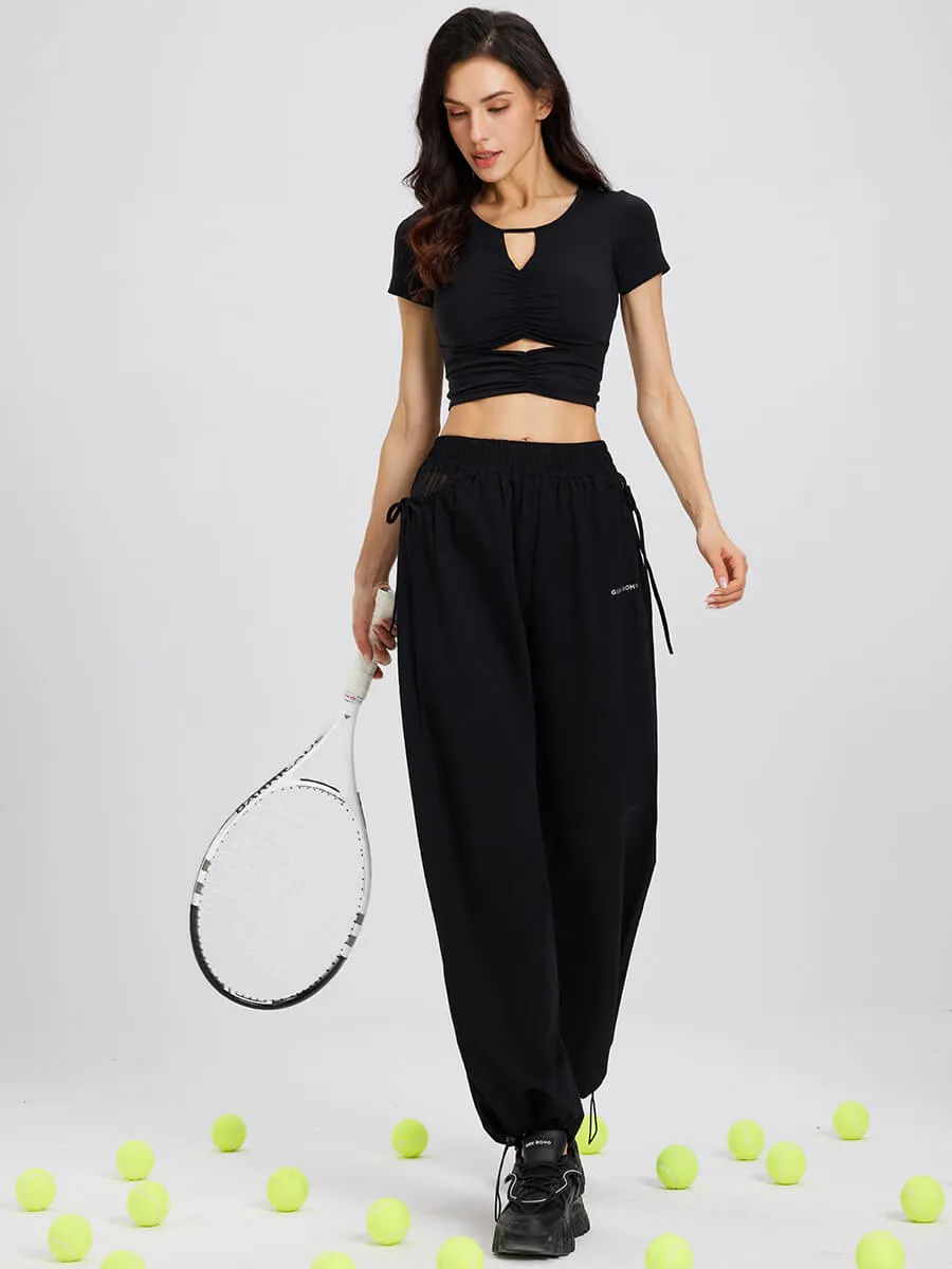 Relaxed Fit Drawstring Joggers Pant