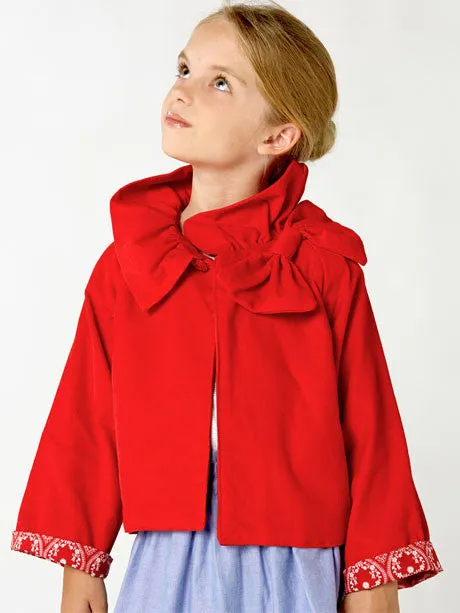 Reversible Ruffle Jacket Sewing Pattern