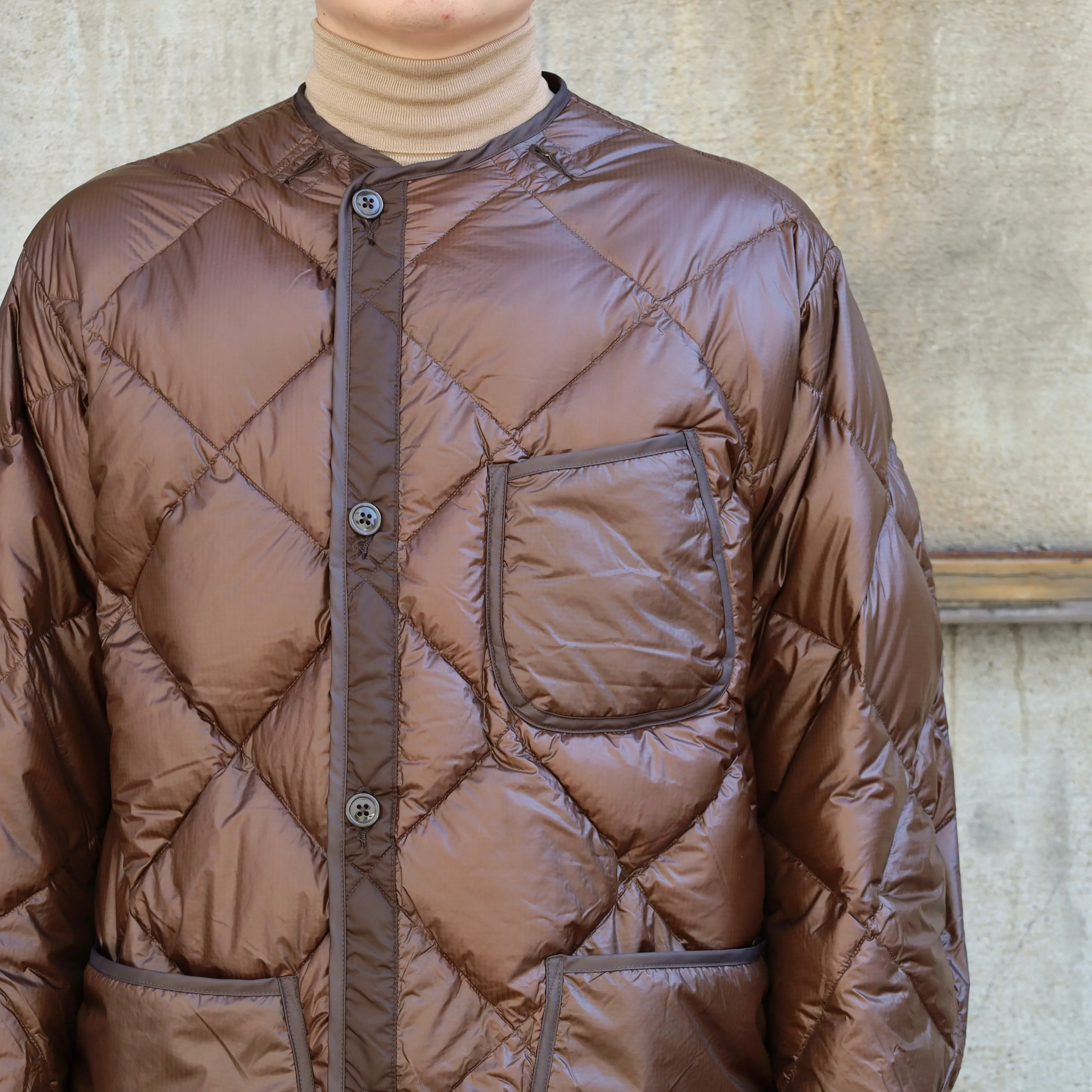 RMFC M51 FISHTAIL PARKA NYLON TAFFETA with DOWN LINER BROWN