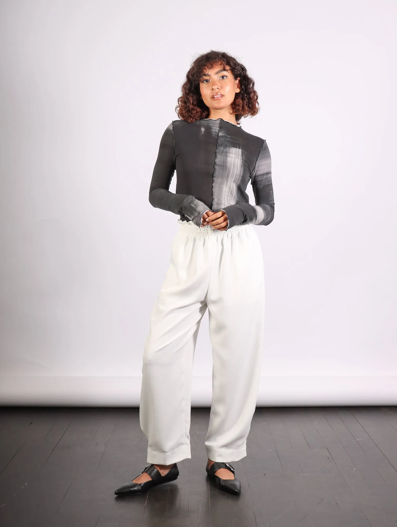 Rylee Pant in White by Rachel Comey