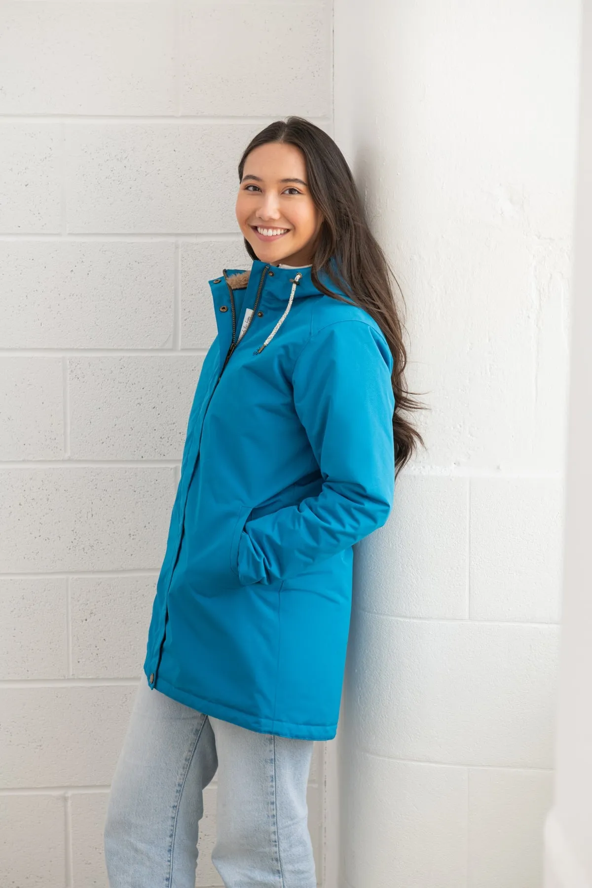 Scarlet Coat - Teal