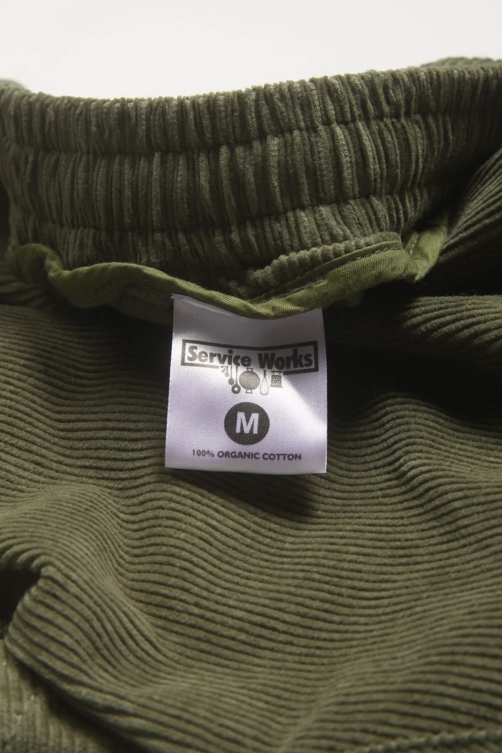 Service Works - Corduroy Chef Pants - Olive