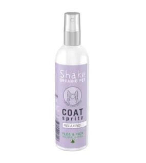 Shake Organic Flea & Tick Coat (Relaxing) Spritz Spray Flea & Tick For Cats & Dogs