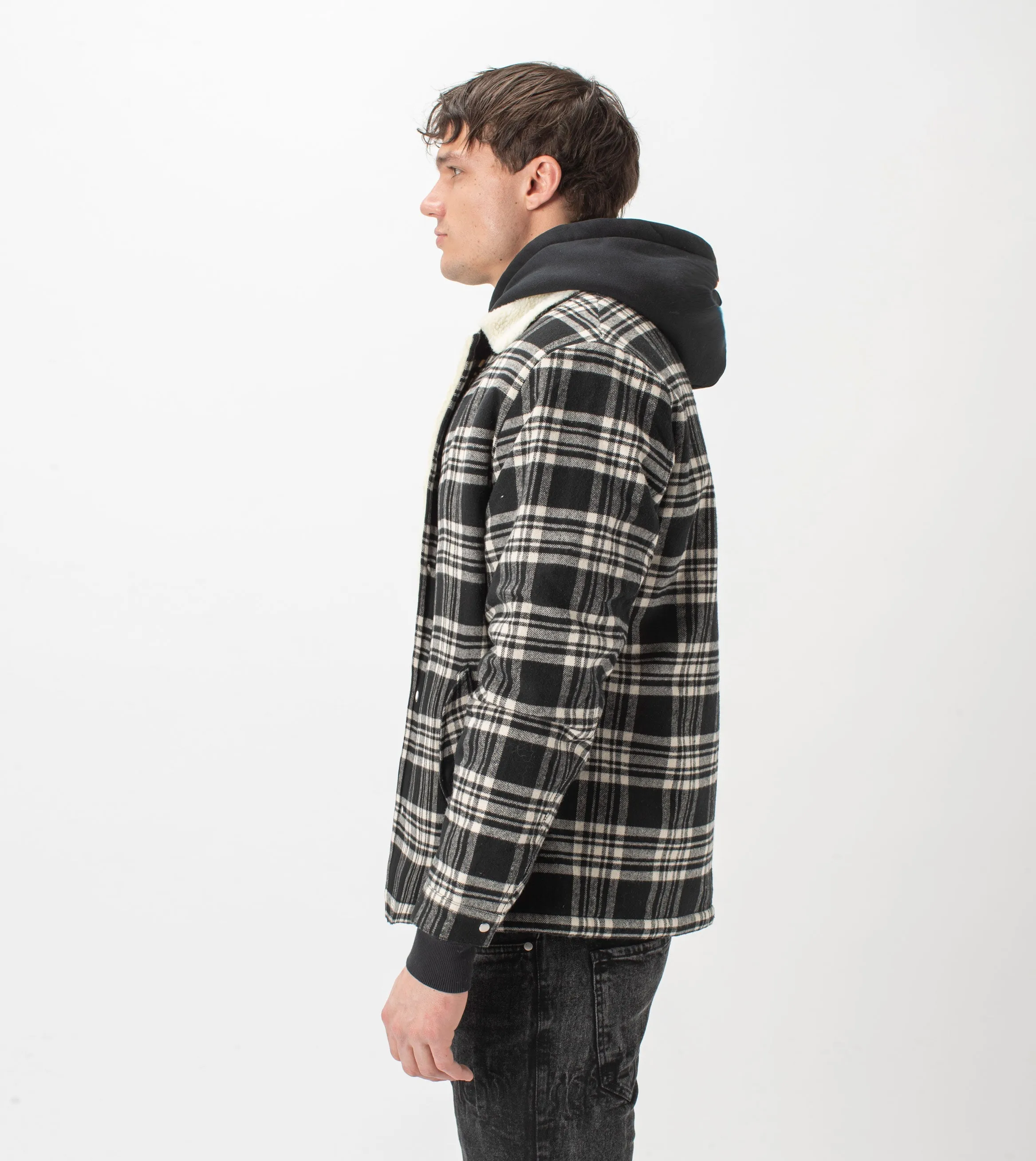 Sherpa Work Jacket Black/Milk