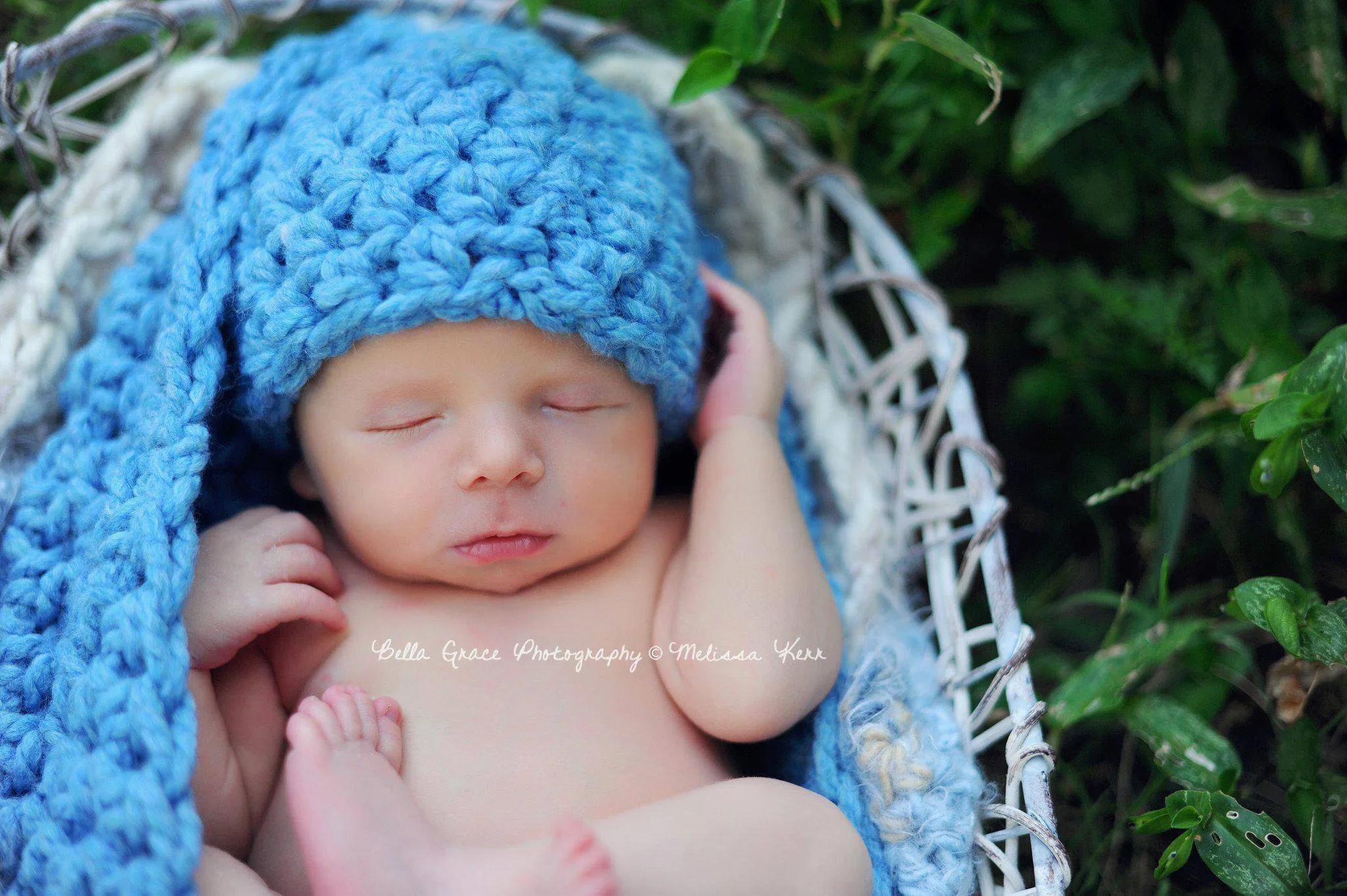 Sky Blue Baby Bowl And Hat Set