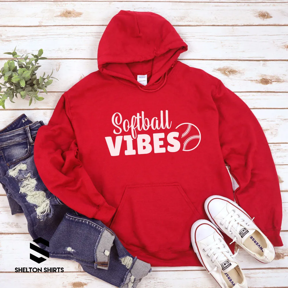 Softball Vibes Hoodie