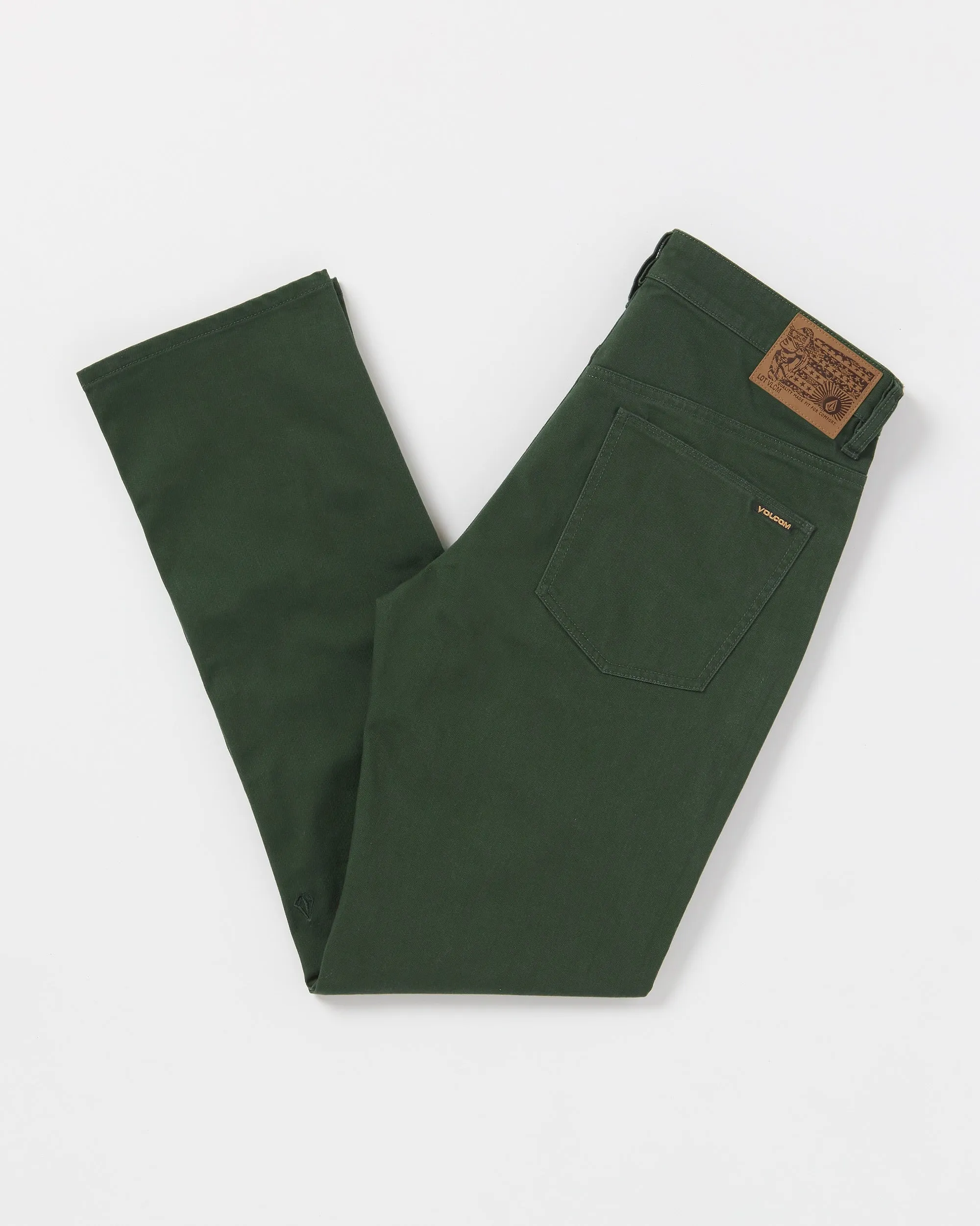 Solver 5 Pocket Slub Pants - Dark Forest