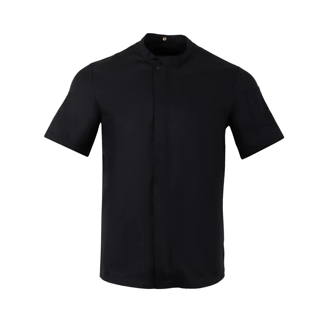 Southside Harlem Short Sleeve Chef Jacket Black Size M