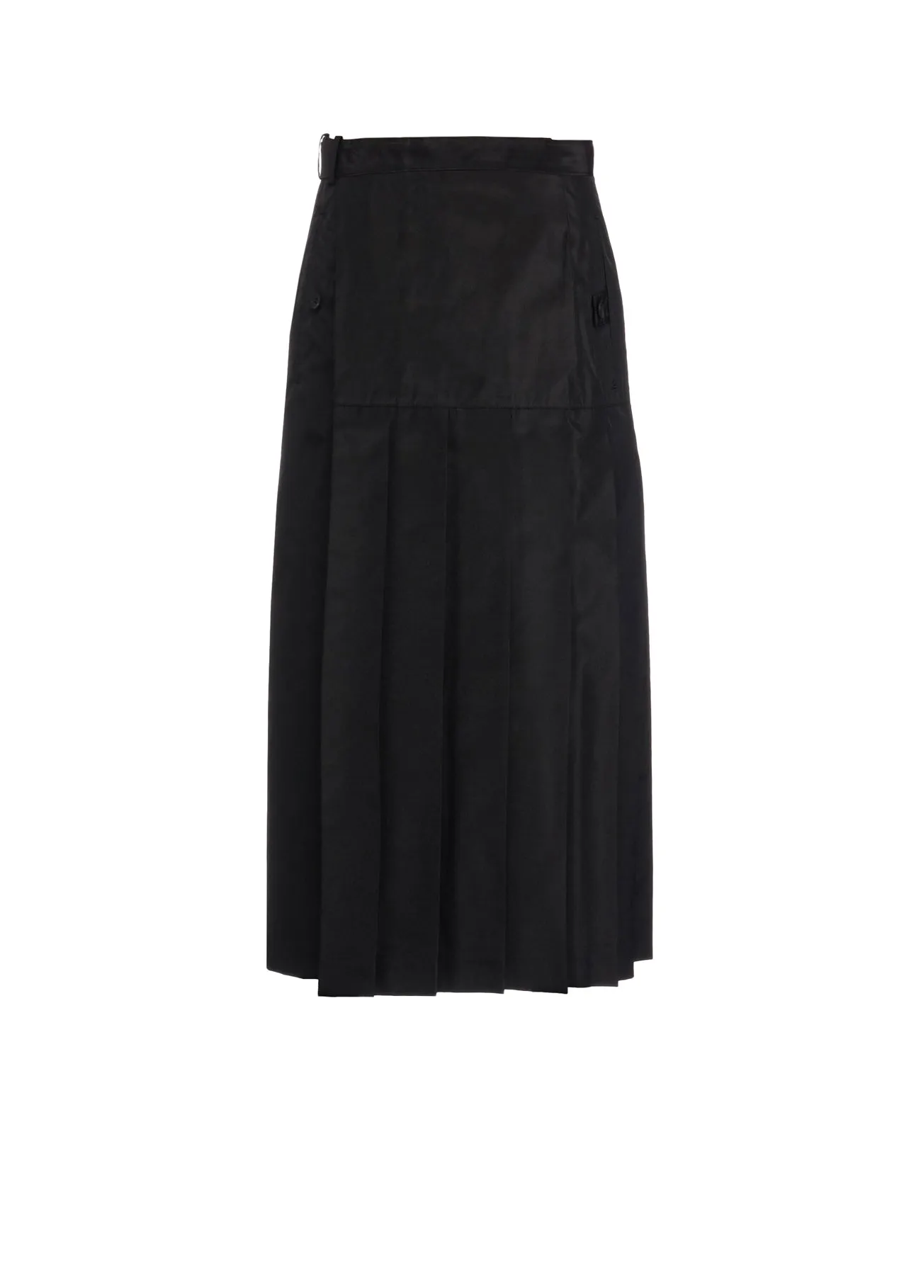 S/Pe TAFFETA PLEATS SKIRT