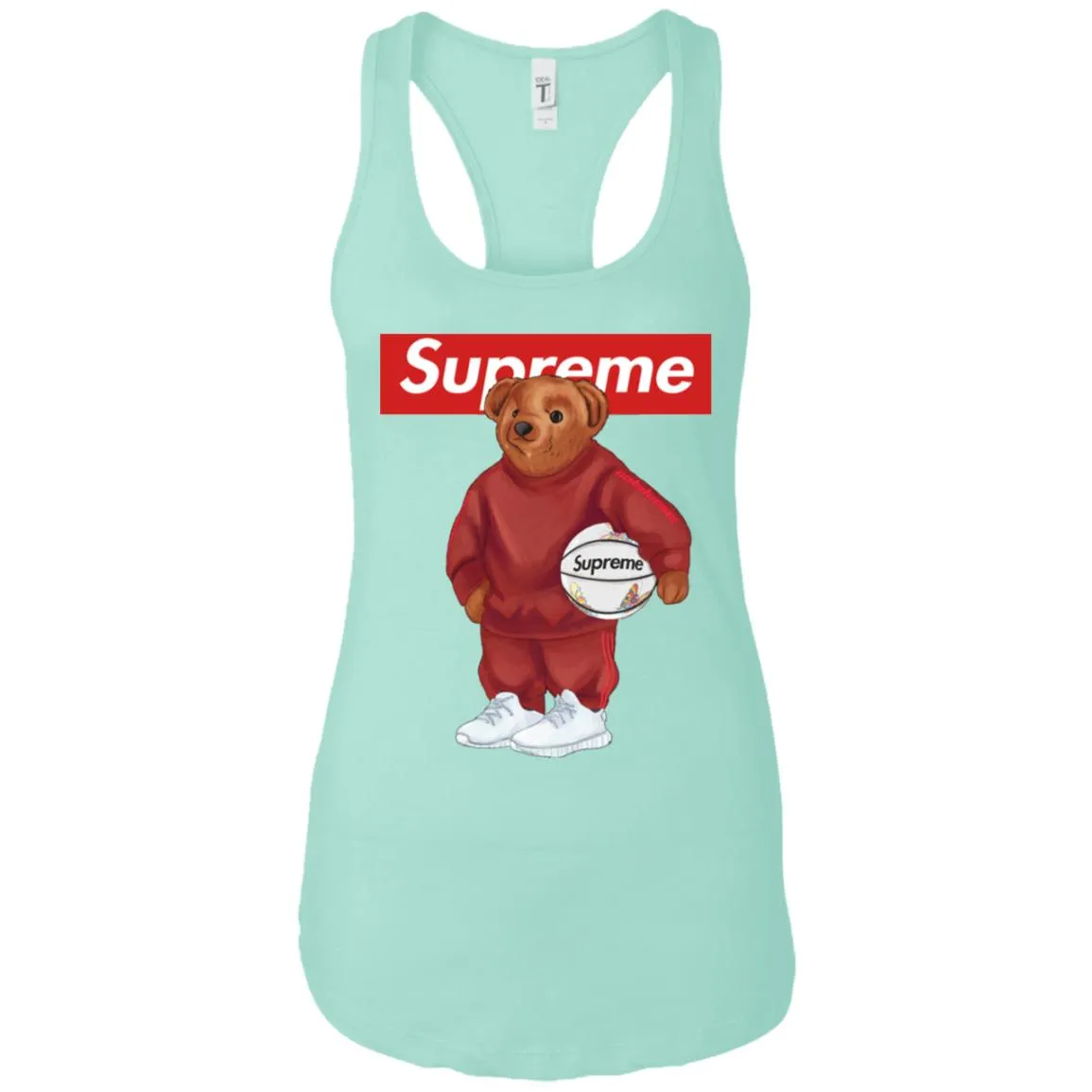 Supreme Bear Sport T-shirt Women Tank Top