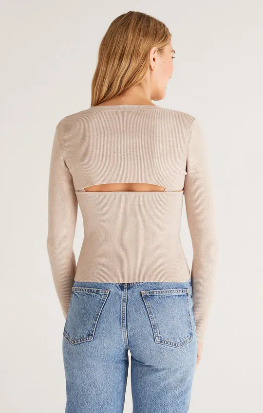 Sweater Rib Dancer Set Taupe | Z Supply