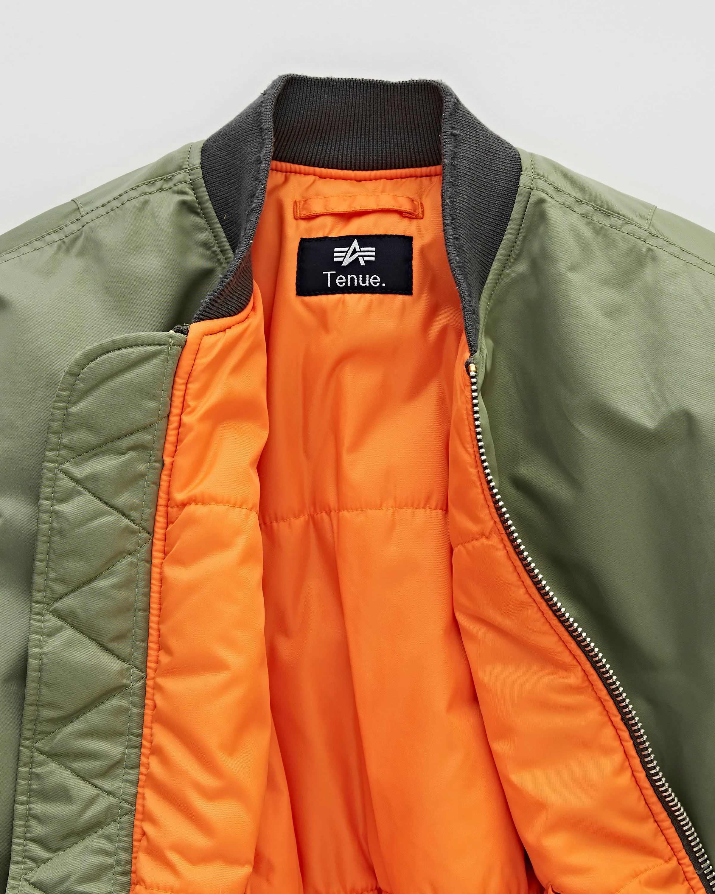 Tenue. x Alpha Industries MA-1 Bomber Jacket Sage Green