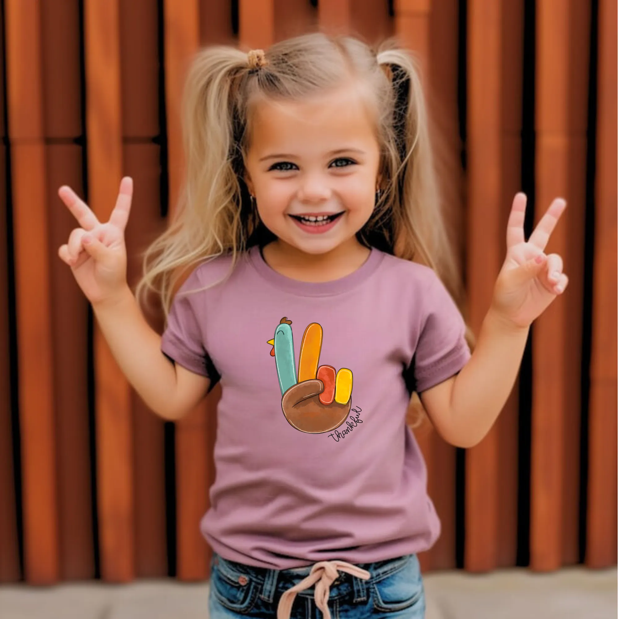 Thankful Thanksgiving Turkey Shirt | Thanksgiving Shirt Kids