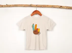 Thankful Thanksgiving Turkey Shirt | Thanksgiving Shirt Kids