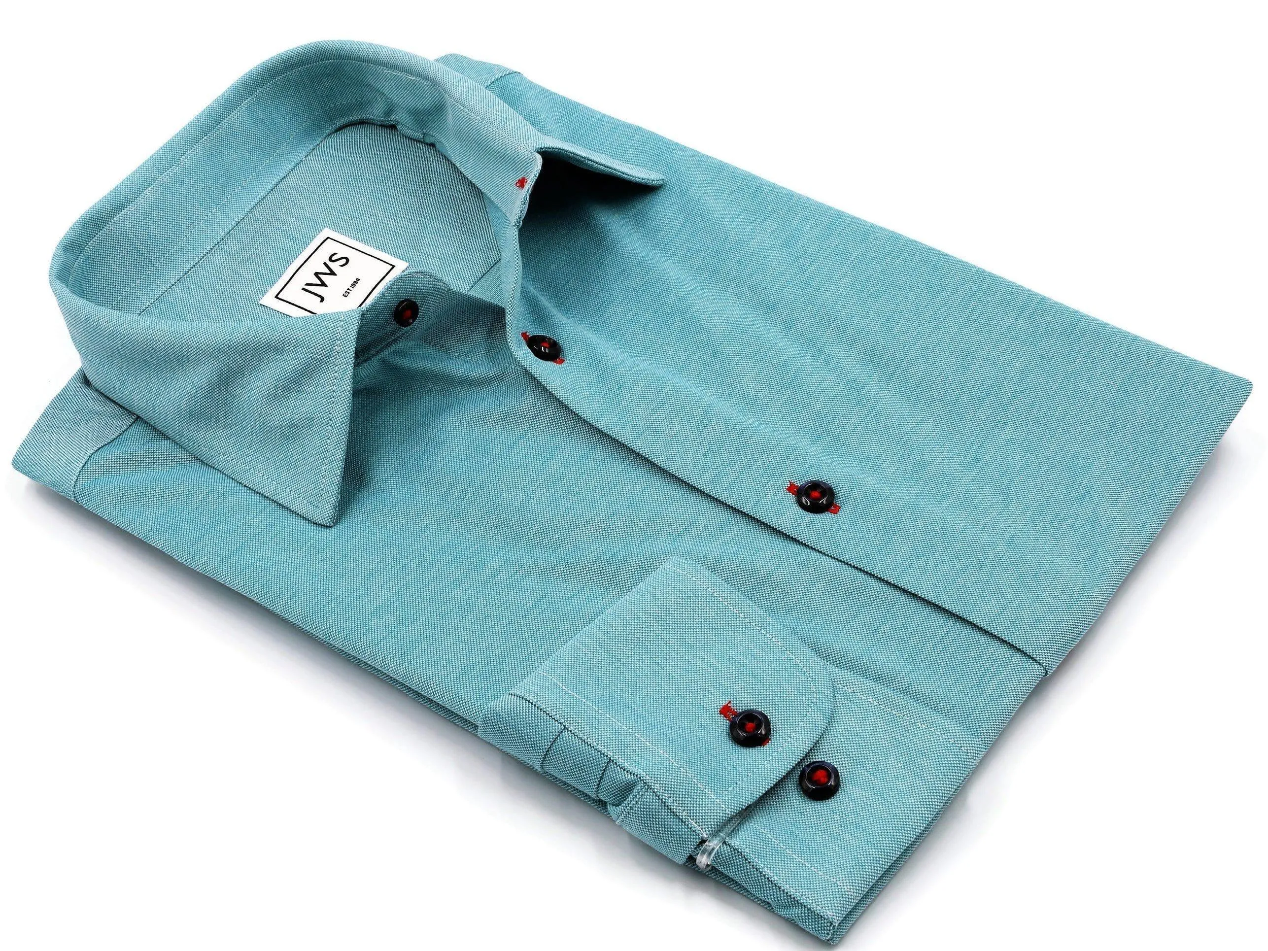 The Athleshirt - Cotton Knit Teal Shirt