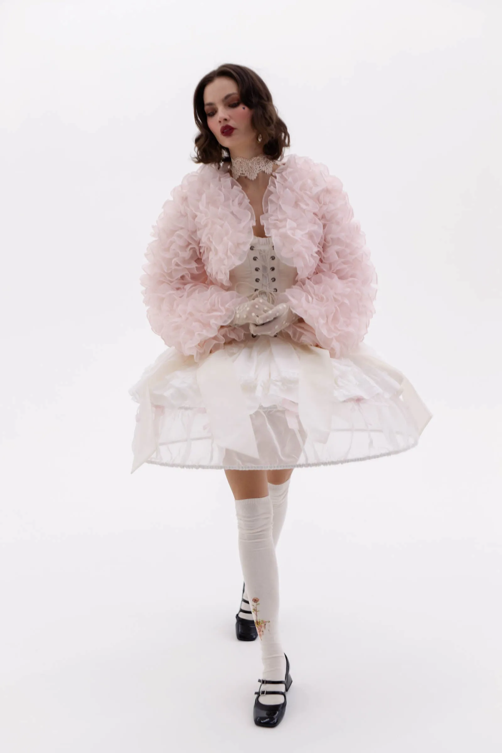 The Blush Baby Boa Jacket