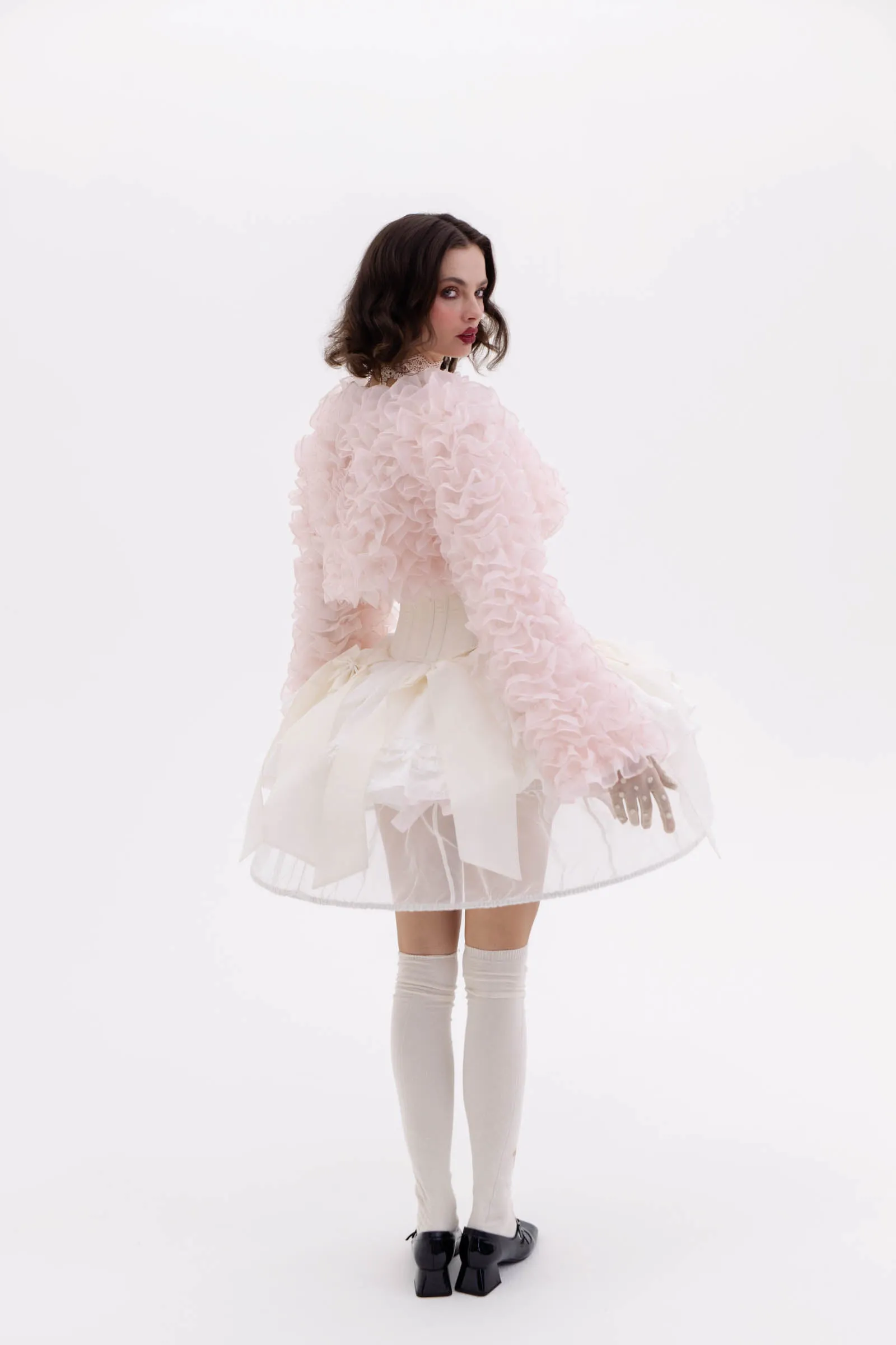 The Blush Baby Boa Jacket