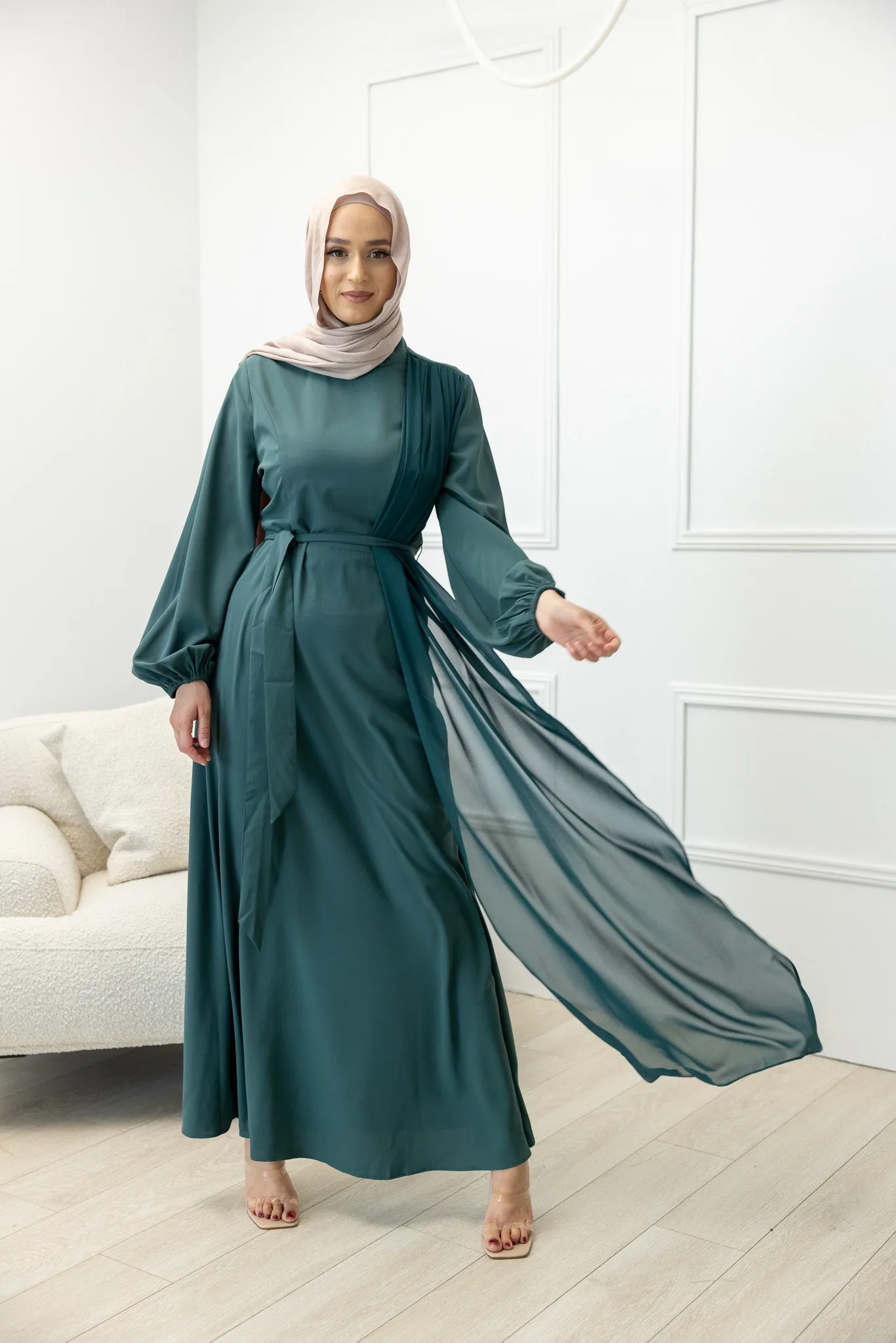 The Crescent Sundar Drape Dress