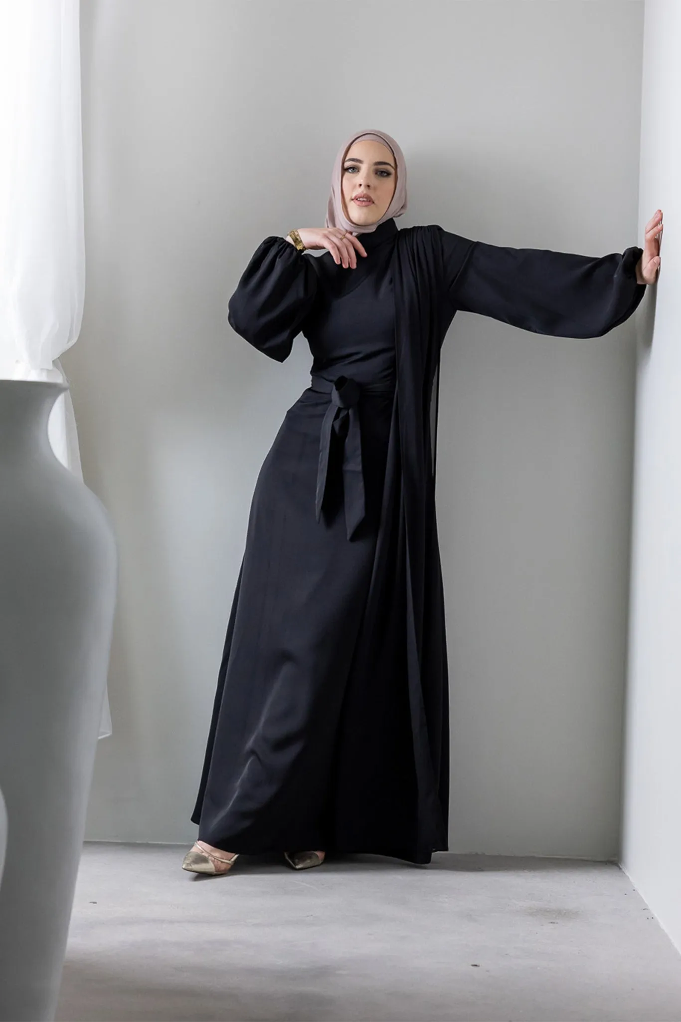 The Crescent Sundar Drape Dress