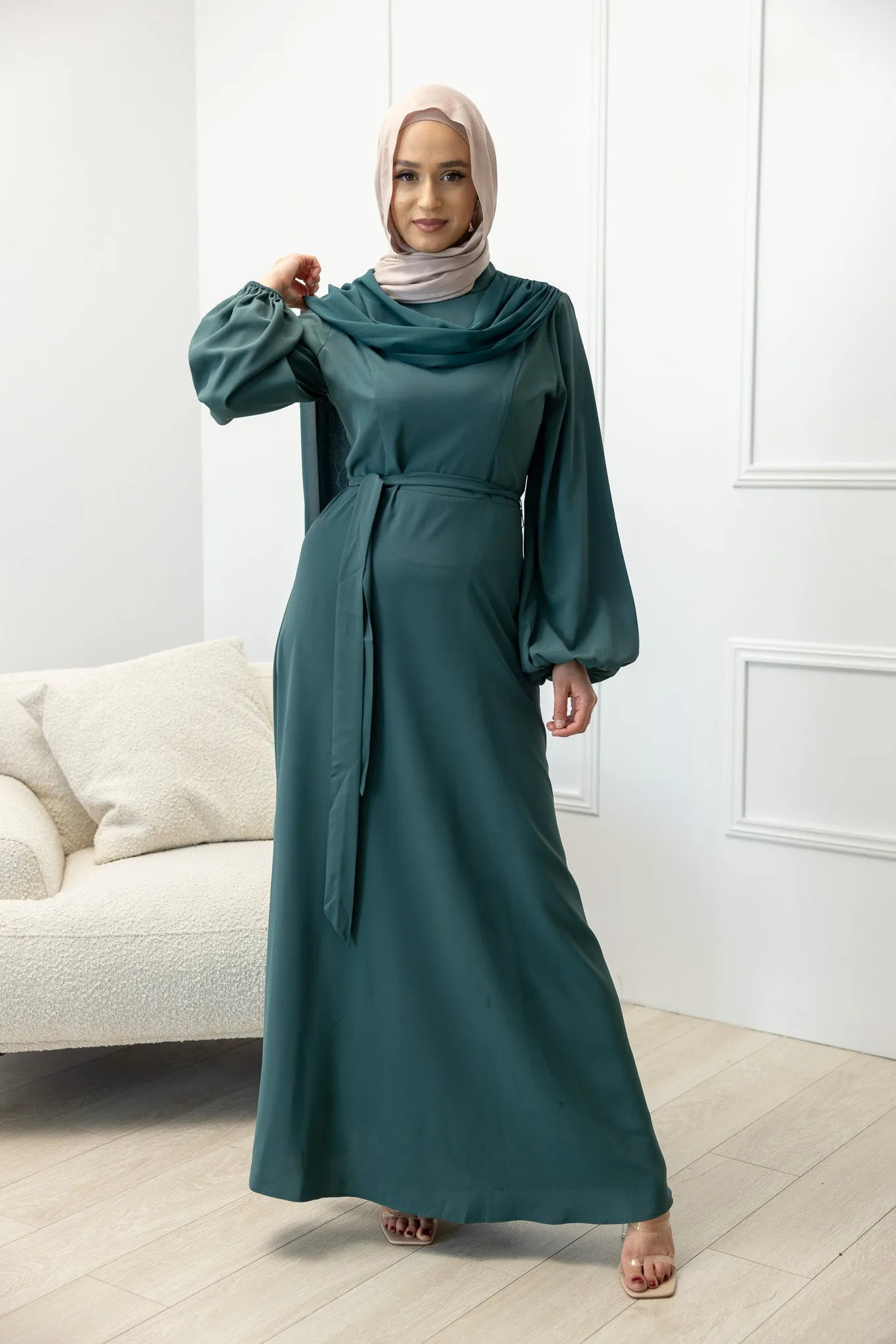 The Crescent Sundar Drape Dress