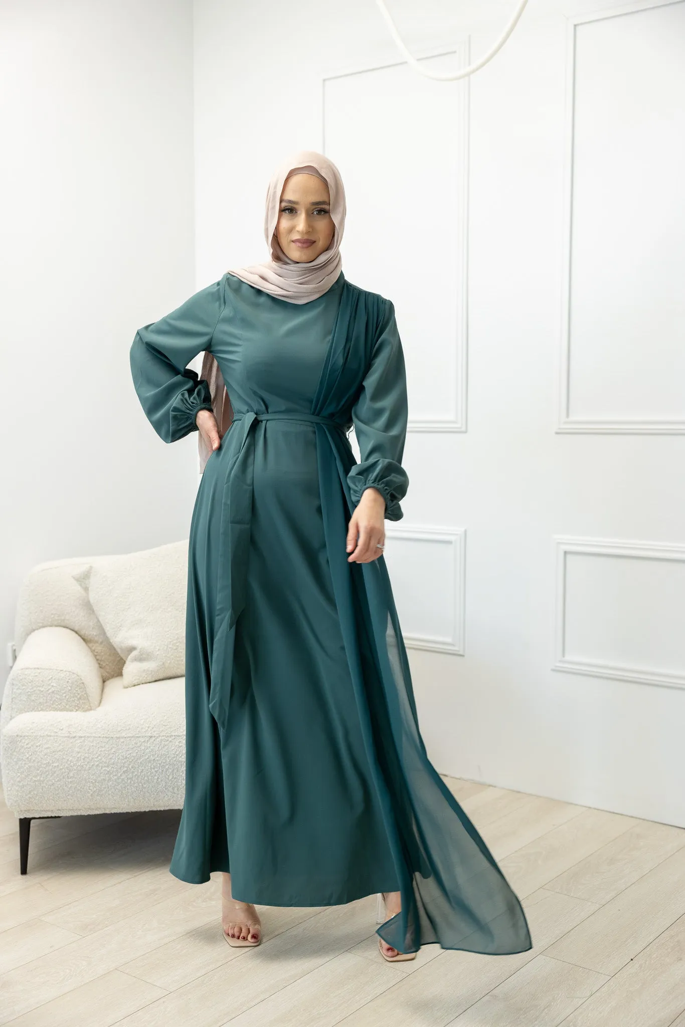 The Crescent Sundar Drape Dress