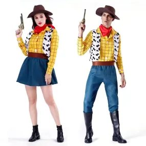 Toy Story 4 Woody Costume Halloween For Women Adult