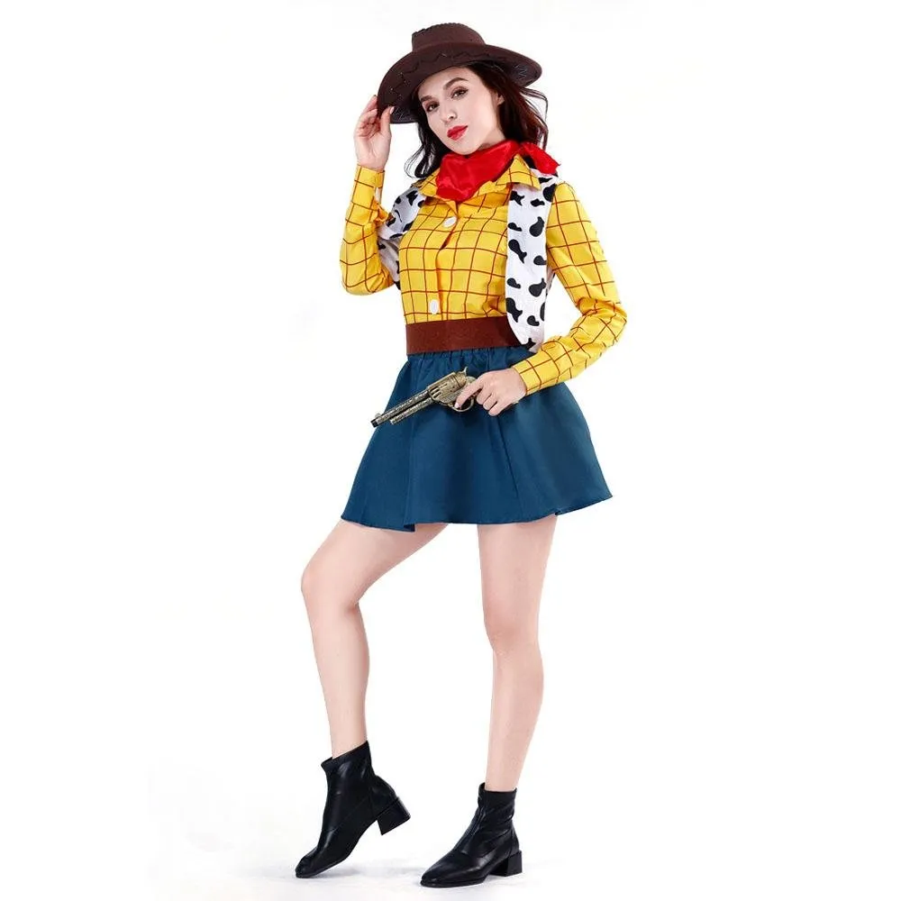 Toy Story 4 Woody Costume Halloween For Women Adult