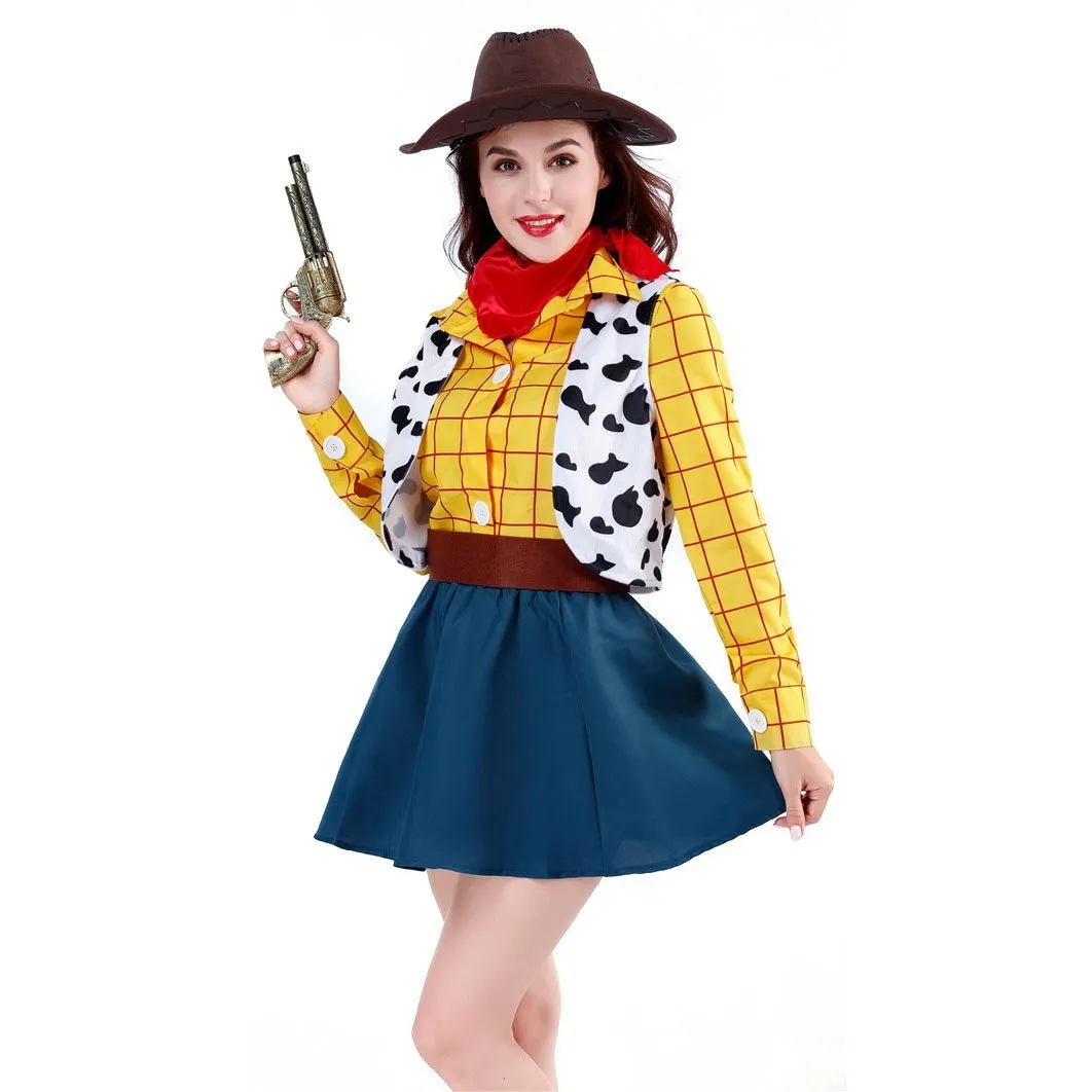 Toy Story 4 Woody Costume Halloween For Women Adult