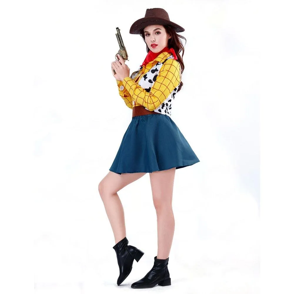 Toy Story 4 Woody Costume Halloween For Women Adult