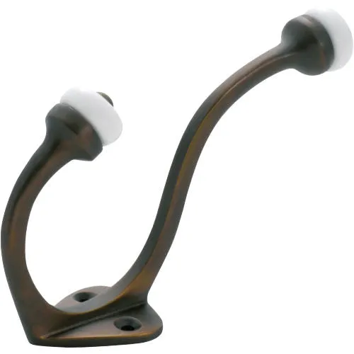 Tradco Porcelain Tip Hat & Coat Hook