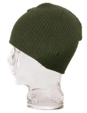 UE Shorty MPNll Ribbed Beanie Hat - Olive Green