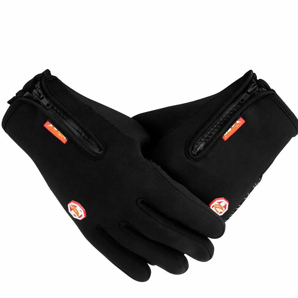 US 2-4 Pairs Touchscreen Winter Warm Mittens Cycling Gloves Thermal Waterproof