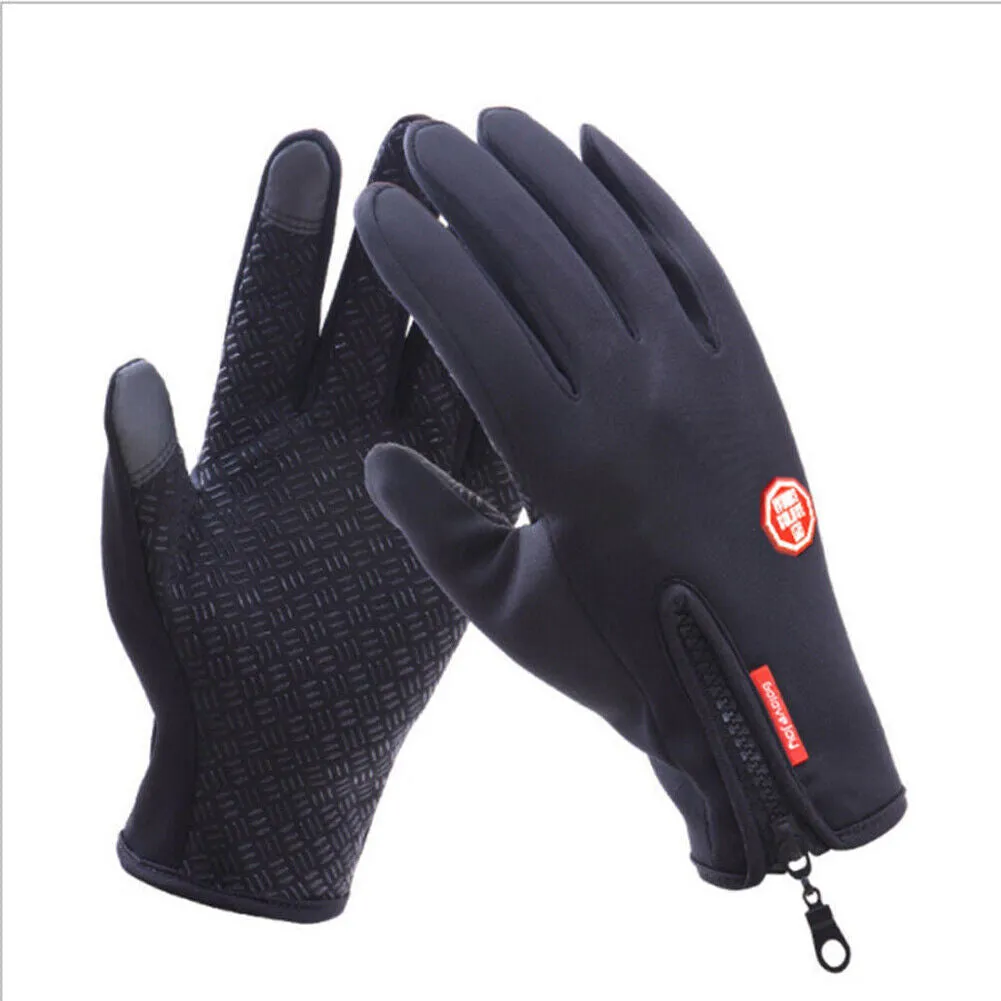 US 2-4 Pairs Touchscreen Winter Warm Mittens Cycling Gloves Thermal Waterproof